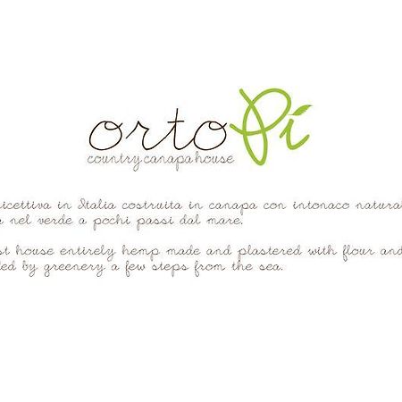 Ortopi Country Canapa House Porto Recanati Exteriér fotografie